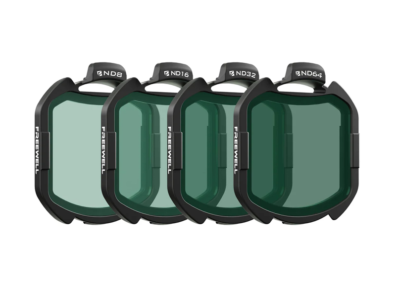 Freewell Standard Day Filters for DJI O4 Air Unit Pro (4 Pack)